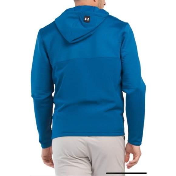 UNDER ARMOUR XXL Storm Daytona Lightweight Jacket Blue - Picture 2 of 2
